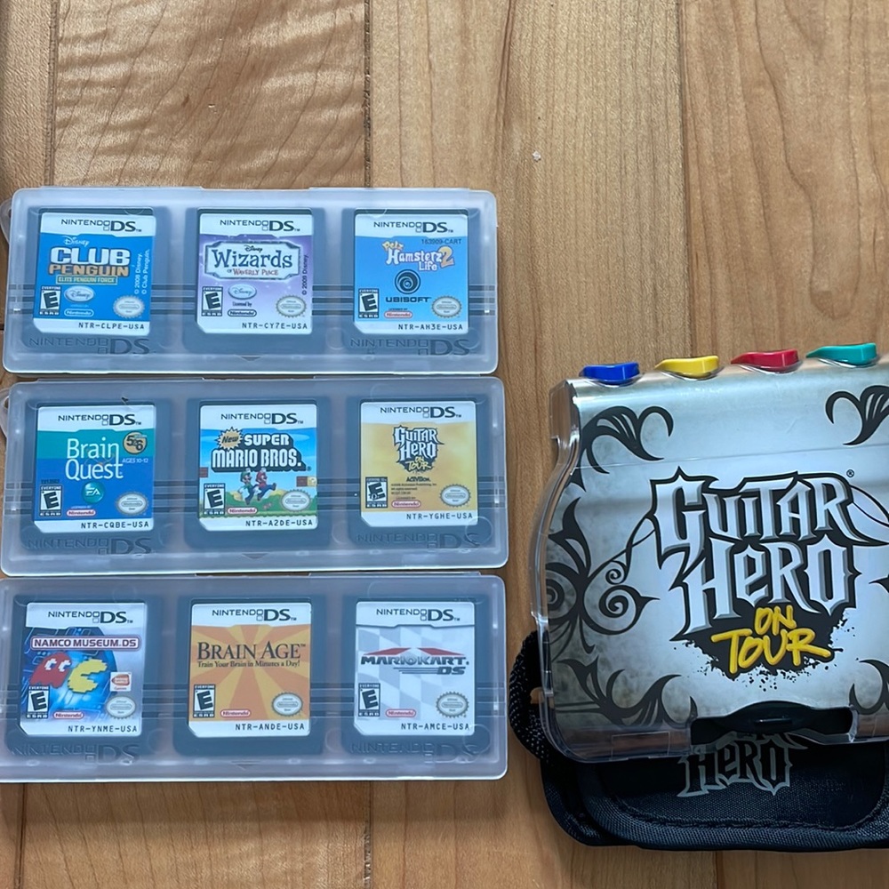 Nintendo DS games. These have not been sold